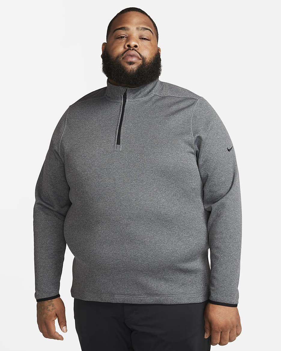 Nike half zip pullover men's golf best sale